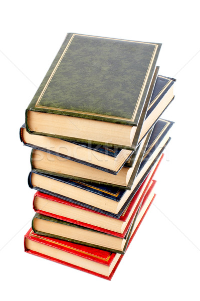 Isolated books stack Stock photo © broker