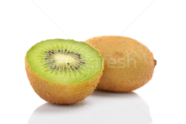 Two half of kiwi fruit Stock photo © broker