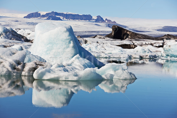 Jokulsarlon Glacial Lagoon, Vatnajokull, Iceland Stock photo © broker