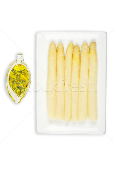 Asparagus with parsley Stock photo © broker