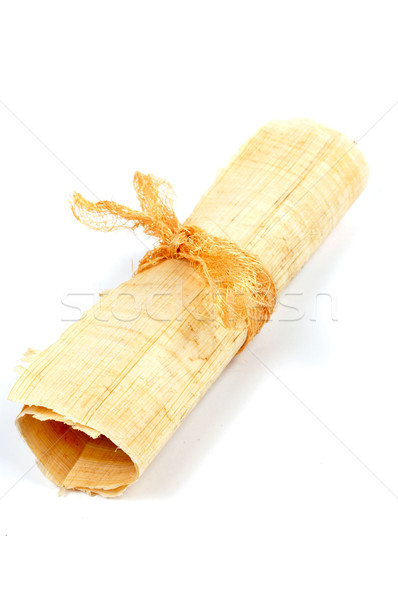 Papirus przejdź cień biały sztuki tekstury Zdjęcia stock © broker