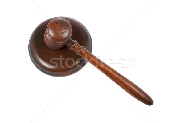 Wooden gavel Stock photo © broker