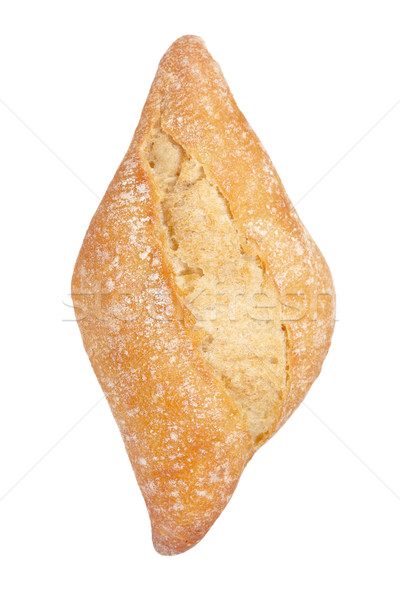 ストックフォト: パン · 孤立した · 白 · 食品 · 小麦