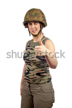 Holding a hand grenade Stock photo © broker
