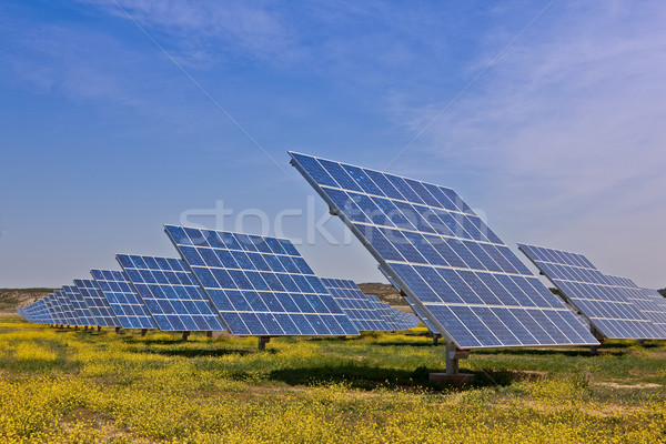 Solar power plant Stock photo © broker