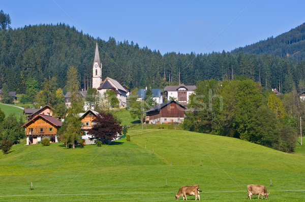 Gosau, Austria Stock photo © broker
