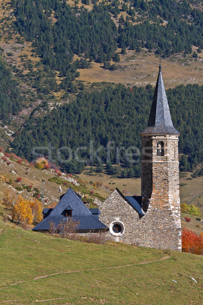 Stock photo: Sanctuary of Montgarri, Valle de Aran, Spain