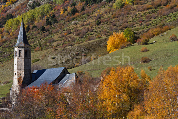 Sanctuary of Montgarri, Valle de Aran, Spain Stock photo © broker