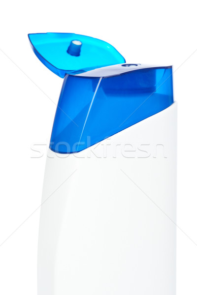 Műanyag üveg szappan sampon kinyitott izolált Stock fotó © broker