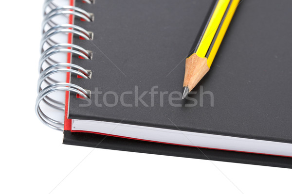 Pencil on a one notebook Stock photo © broker