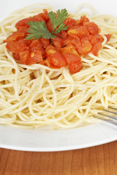 Spaghetti Stock photo © broker