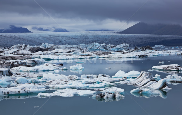 Jokulsarlon Glacial Lagoon, Vatnajokull, Iceland Stock photo © broker