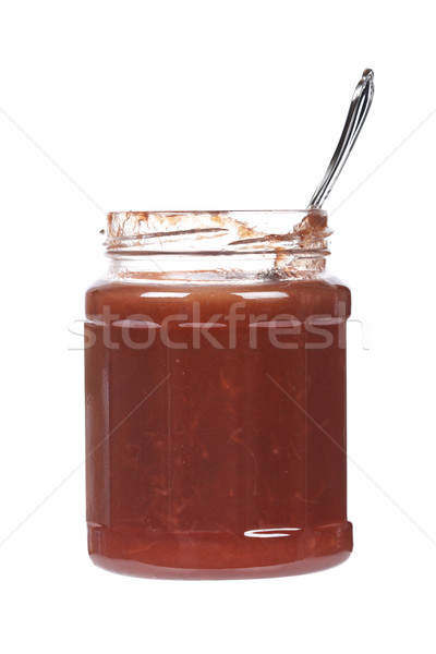 Strawberry glass jar Stock photo © broker