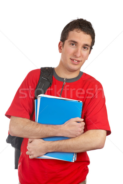 Young student with books Stock photo © broker