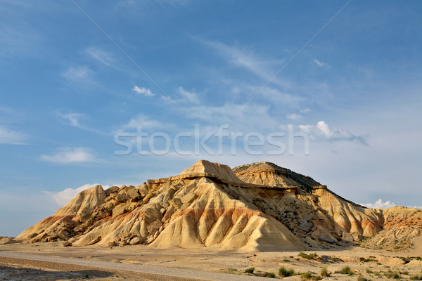 Hill over the blue sky Stock photo © broker