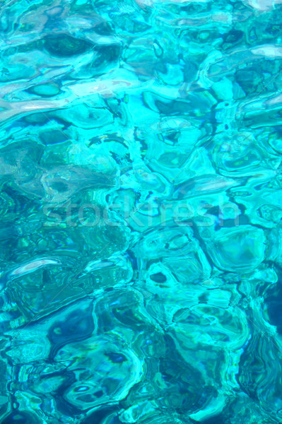 Detay su yüzeyi soyut su okyanus mavi Stok fotoğraf © brozova
