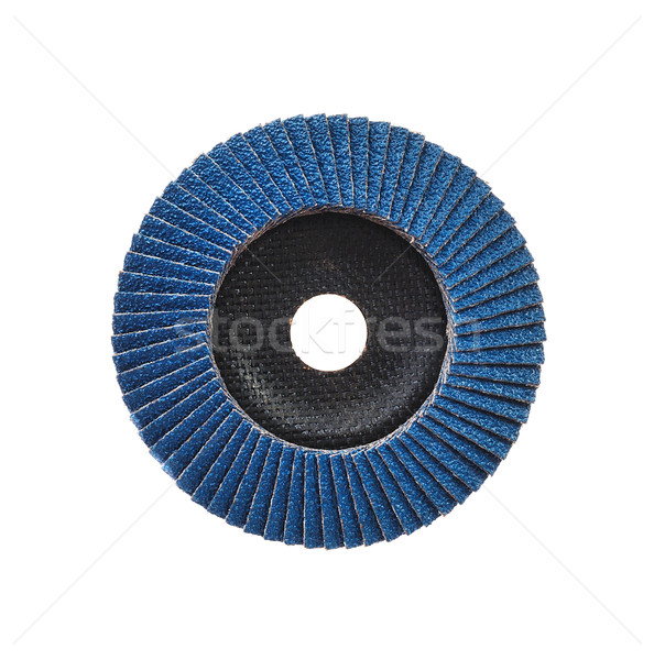 Abrasive disk for grinder isolated on white Stock photo © brozova