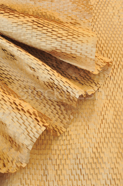 Detail of recycled packaging paper  - still life Stock photo © brozova