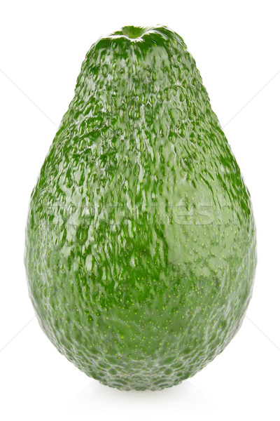 Rijp sappig avocado geïsoleerd witte voedsel Stockfoto © brulove