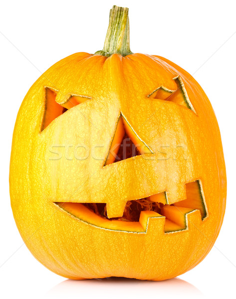 Halloween Pumpkin.Scary Jack O'Lantern Stock photo © brulove