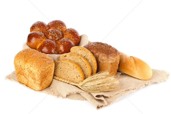 Still life of fresh baked goods and ear, Stock photo © brulove