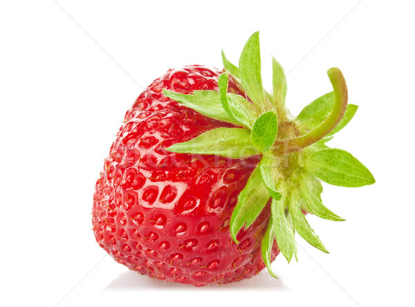 Ripe organic strawberry Stock photo © brulove