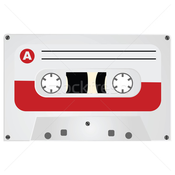 Audio cassette illustrazione vintage stile Foto d'archivio © bruno1998