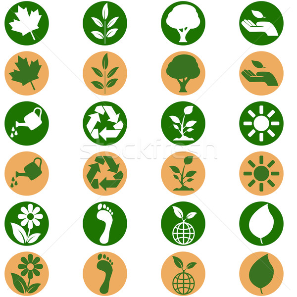 Environmental icons Stock photo © bruno1998