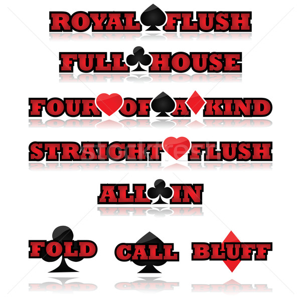 Poker expressions Stock photo © bruno1998