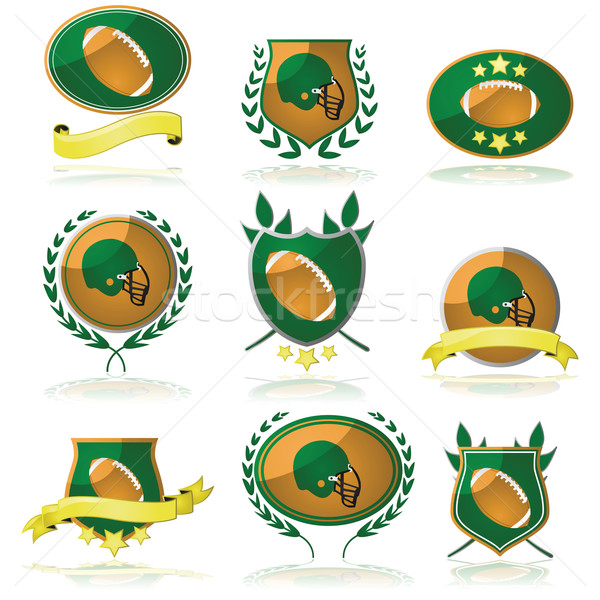 Football badges Stock photo © bruno1998