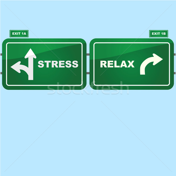 Stress and relax Stock photo © bruno1998