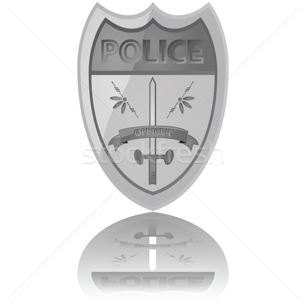 Police badge Stock photo © bruno1998