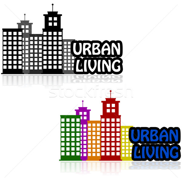 Urban living Stock photo © bruno1998
