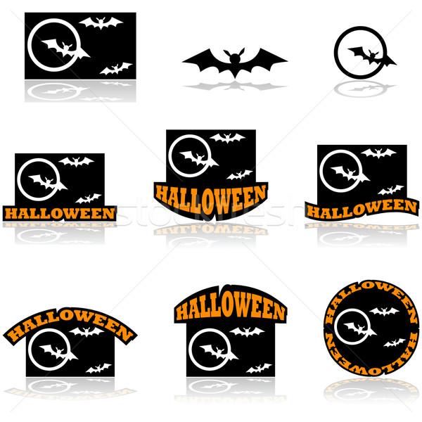 Halloween bat Stock photo © bruno1998