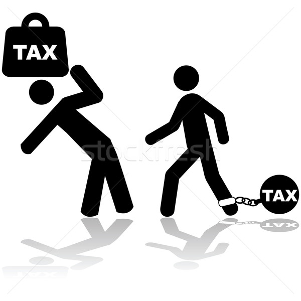 Tax burden Stock photo © bruno1998