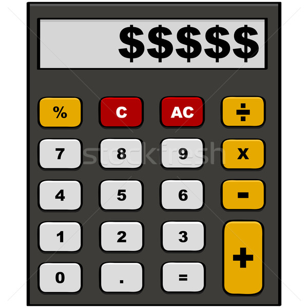 Money calculator Stock photo © bruno1998