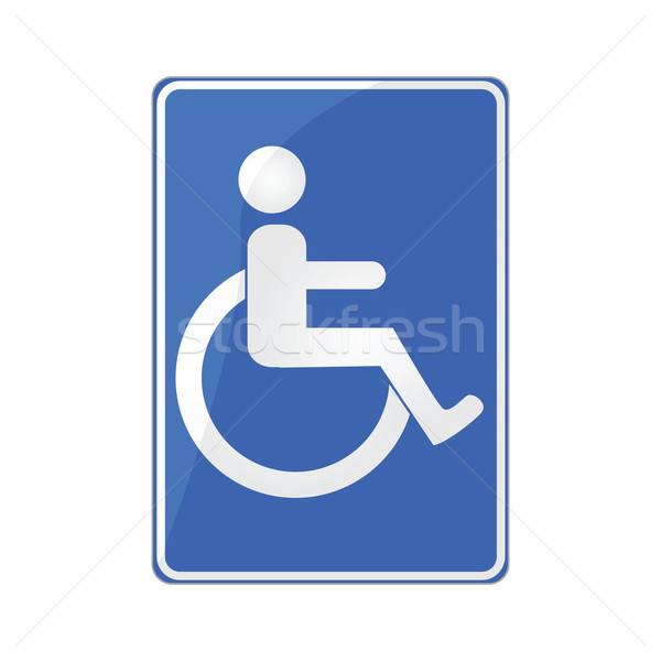 Disabled sign 2 Stock photo © bruno1998