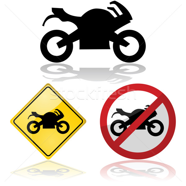 Motorcycle signs Stock photo © bruno1998