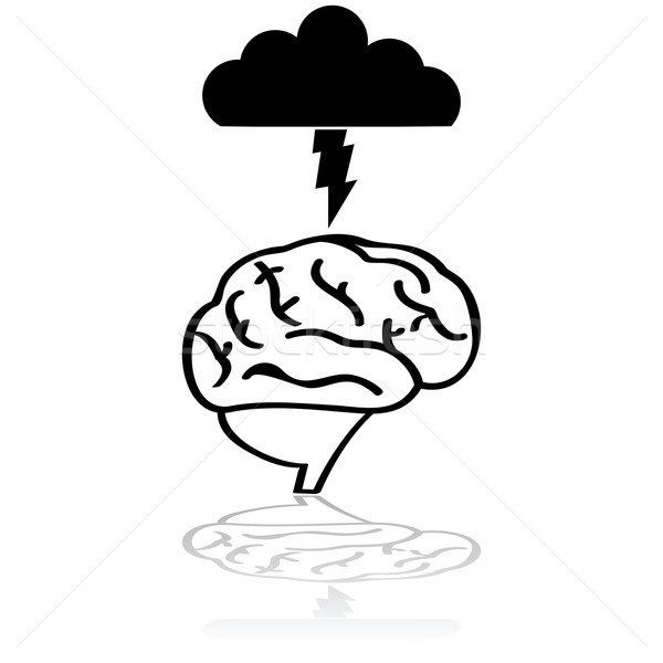 Brain storm Stock photo © bruno1998