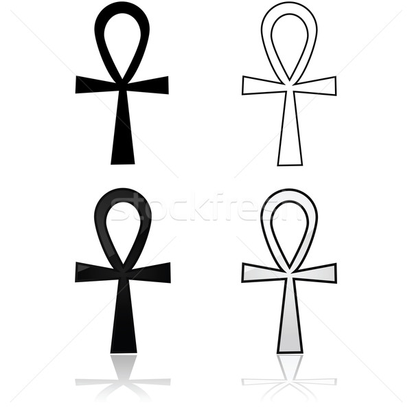 Ankh icon Stock photo © bruno1998