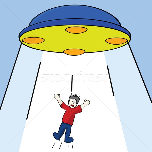 Alien abduction Stock photo © bruno1998