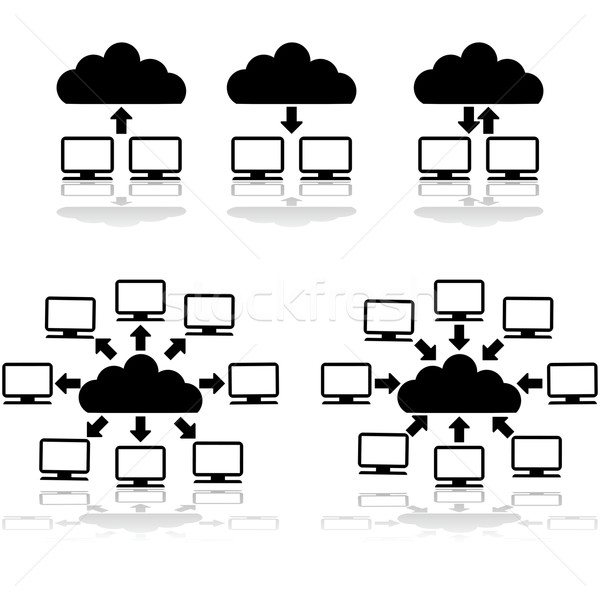 Cloud computing Stock photo © bruno1998