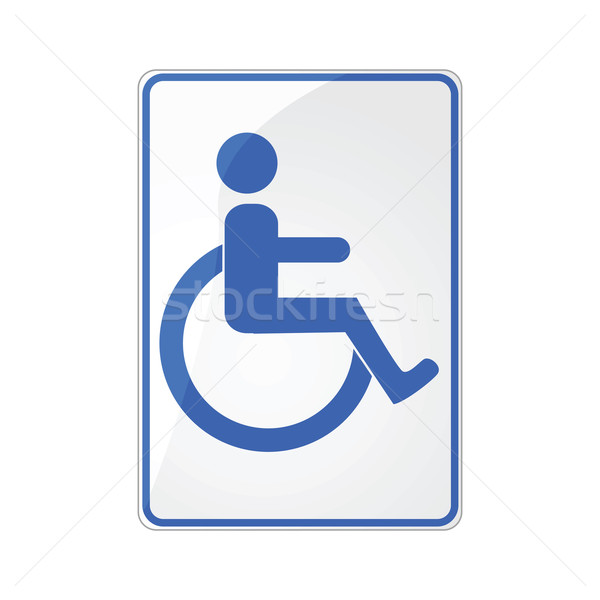 Disabled sign 1 Stock photo © bruno1998
