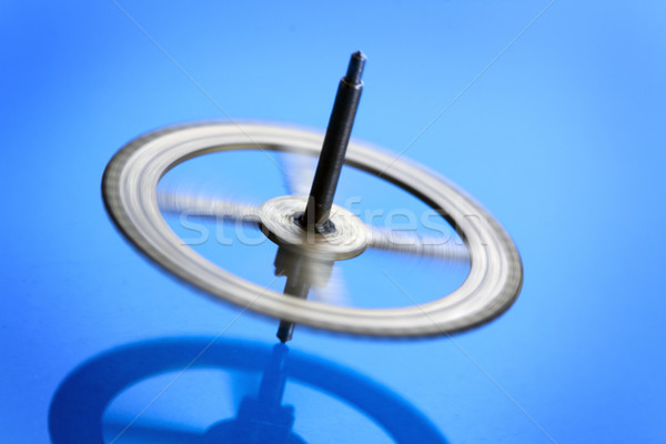 Gears wheel system Stock photo © BrunoWeltmann