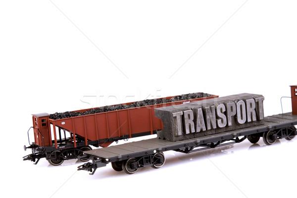 Zug Modelle Transport Welt Raum Gruppe Stock foto © BrunoWeltmann