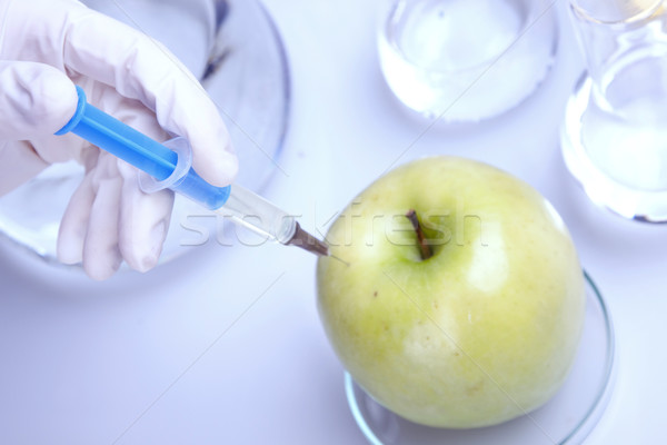 Foto stock: Genético · investigación · frutas · naturaleza · frutas · medicina