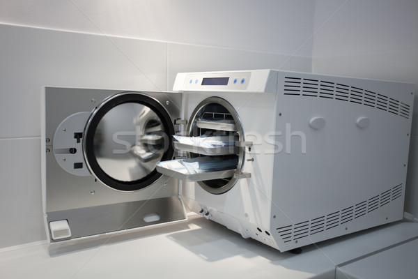 machine for sterilizing medical equipment Stock photo © BrunoWeltmann