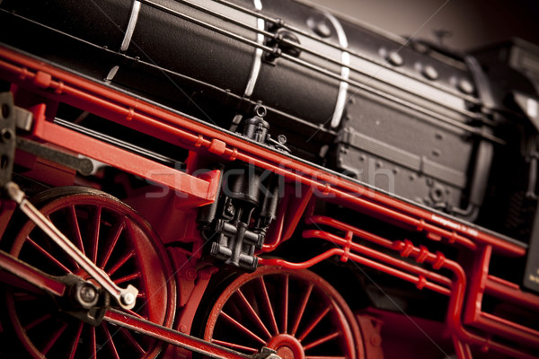 Stock photo: Train models, transport concept
