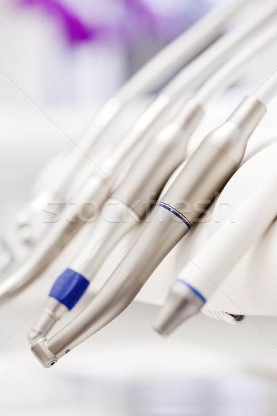 Közelkép technológia kórház gyógyszer szék szerszám Stock fotó © BrunoWeltmann
