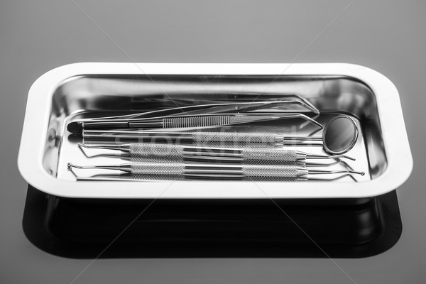 プロ 歯科 ツール 無菌の 医療 光 ストックフォト © BrunoWeltmann